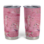 Australia Breast Cancer Awareness Tumbler Cup Think Pink Cockatoos Ribbon - Aussie Hoodie