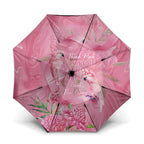 Australia Breast Cancer Awareness Umbrella Think Pink Cockatoos Ribbon - Aussie Hoodie