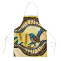 Superb Fairywren Bottlebrush Australia Indigenous Art Apron