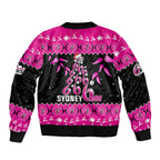 sydney-sixers-cricket-christmas-bomber-jacket-merry-xmas-2023-indigenous-art