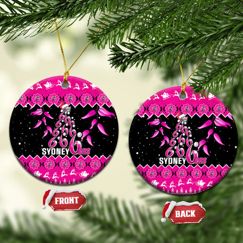 sydney-sixers-cricket-christmas-ceramic-ornament-merry-xmas-2023-indigenous-art