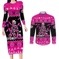 sydney-sixers-cricket-christmas-couples-matching-long-sleeve-bodycon-dress-and-long-sleeve-button-shirt-merry-xmas-2023-indigenous-art