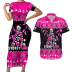 sydney-sixers-cricket-christmas-couples-matching-short-sleeve-bodycon-dress-and-hawaiian-shirt-merry-xmas-2023-indigenous-art
