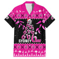 sydney-sixers-cricket-christmas-family-matching-off-shoulder-short-dress-and-hawaiian-shirt-merry-xmas-2023-indigenous-art