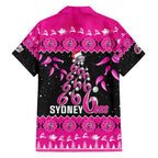 sydney-sixers-cricket-christmas-family-matching-short-sleeve-bodycon-dress-and-hawaiian-shirt-merry-xmas-2023-indigenous-art