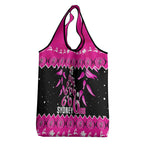 Sydney Sixers Cricket Christmas Grocery Bag Merry Xmas Indigenous Art