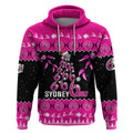 sydney-sixers-cricket-christmas-hoodie-merry-xmas-2023-indigenous-art