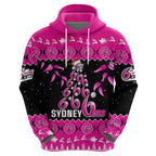 sydney-sixers-cricket-christmas-hoodie-merry-xmas-2023-indigenous-art
