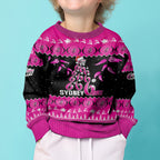 sydney-sixers-cricket-christmas-kid-ugly-christmas-sweater-merry-xmas-2023-indigenous-art