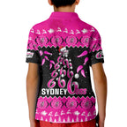 sydney-sixers-cricket-christmas-kid-polo-shirt-merry-xmas-2023-indigenous-art