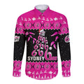 sydney-sixers-cricket-christmas-long-sleeve-button-shirt-merry-xmas-2023-indigenous-art