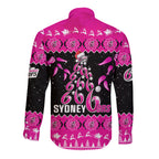 sydney-sixers-cricket-christmas-long-sleeve-button-shirt-merry-xmas-2023-indigenous-art