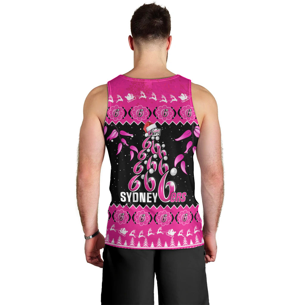 sydney-sixers-cricket-christmas-men-tank-top-merry-xmas-2023-indigenous-art