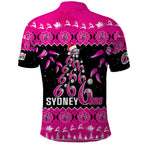 sydney-sixers-cricket-christmas-polo-shirt-merry-xmas-2023-indigenous-art