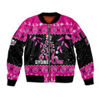 sydney-sixers-cricket-christmas-sleeve-zip-bomber-jacket-merry-xmas-2023-indigenous-art