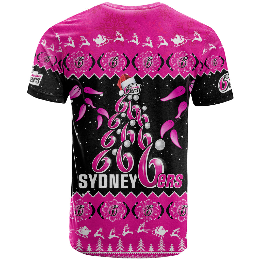 sydney-sixers-cricket-christmas-t-shirt-merry-xmas-2023-indigenous-art