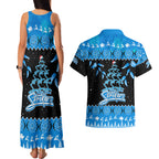 adelaide-strikers-cricket-christmas-couples-matching-tank-maxi-dress-and-hawaiian-shirt-merry-xmas-2023-indigenous-art
