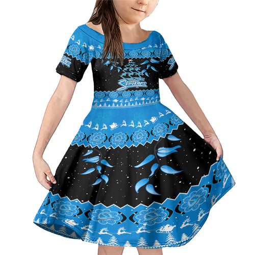 adelaide-strikers-cricket-christmas-family-matching-mermaid-dress-and-hawaiian-shirt-merry-xmas-2023-indigenous-art