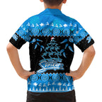 adelaide-strikers-cricket-christmas-family-matching-summer-maxi-dress-and-hawaiian-shirt-merry-xmas-2023-indigenous-art