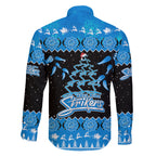 adelaide-strikers-cricket-christmas-family-matching-summer-maxi-dress-and-hawaiian-shirt-merry-xmas-2023-indigenous-art