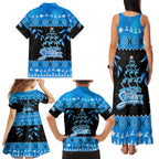 adelaide-strikers-cricket-christmas-family-matching-tank-maxi-dress-and-hawaiian-shirt-merry-xmas-2023-indigenous-art