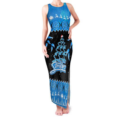 adelaide-strikers-cricket-christmas-family-matching-tank-maxi-dress-and-hawaiian-shirt-merry-xmas-2023-indigenous-art