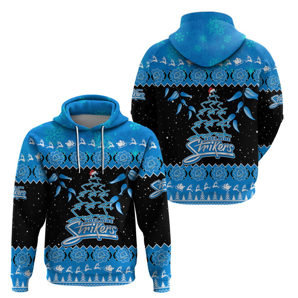 adelaide-strikers-cricket-christmas-hoodie-merry-xmas-2023-indigenous-art