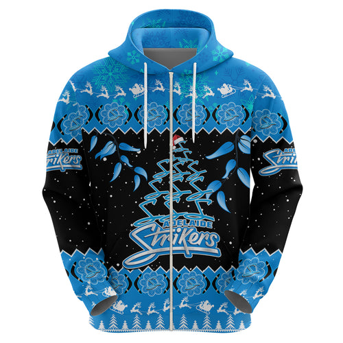adelaide-strikers-cricket-christmas-hoodie-merry-xmas-2023-indigenous-art