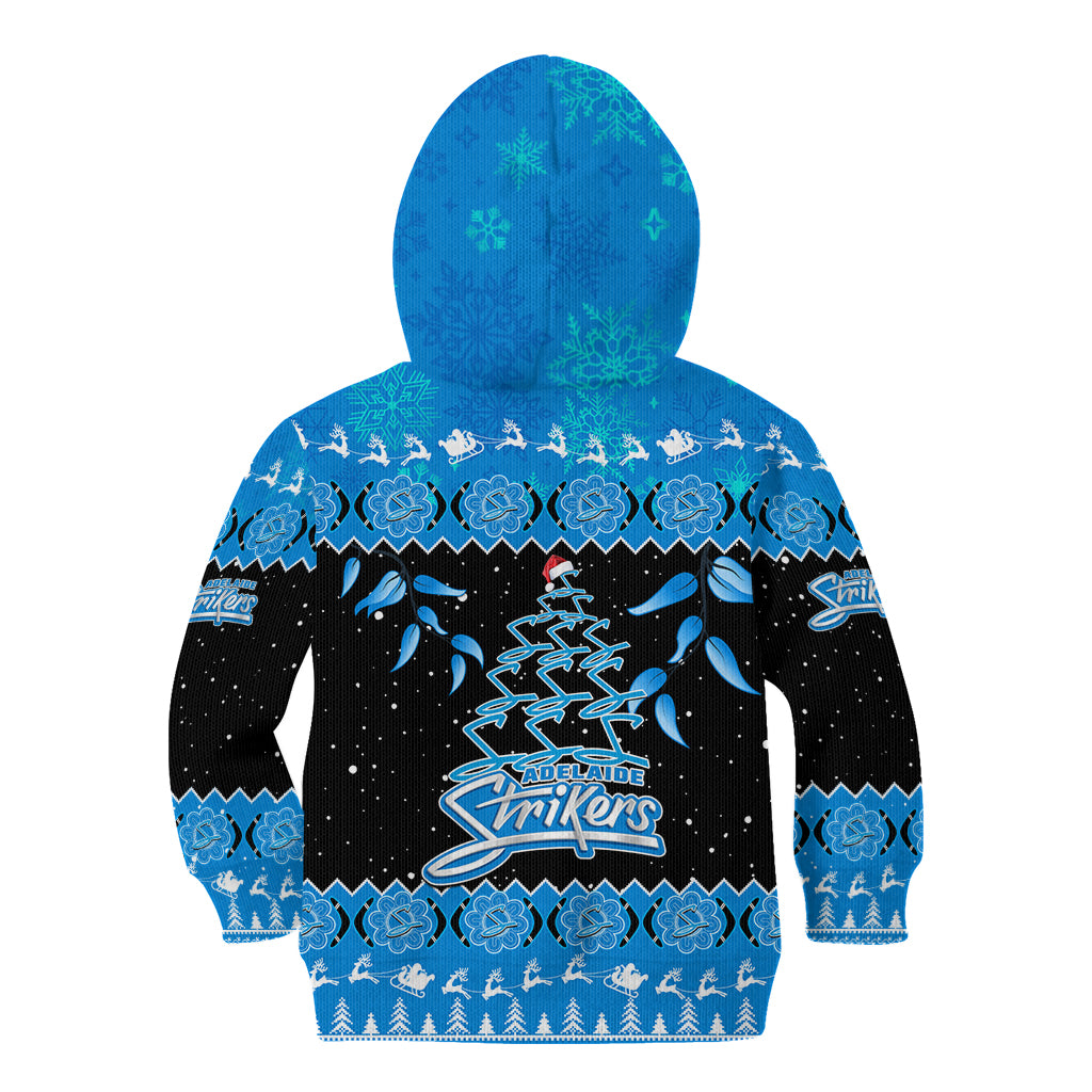 adelaide-strikers-cricket-christmas-kid-hoodie-merry-xmas-2023-indigenous-art