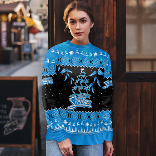 adelaide-strikers-cricket-christmas-ugly-christmas-sweater-merry-xmas-2023-indigenous-art