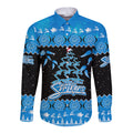 adelaide-strikers-cricket-christmas-long-sleeve-button-shirt-merry-xmas-2023-indigenous-art