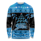 adelaide-strikers-cricket-christmas-long-sleeve-shirt-merry-xmas-2023-indigenous-art