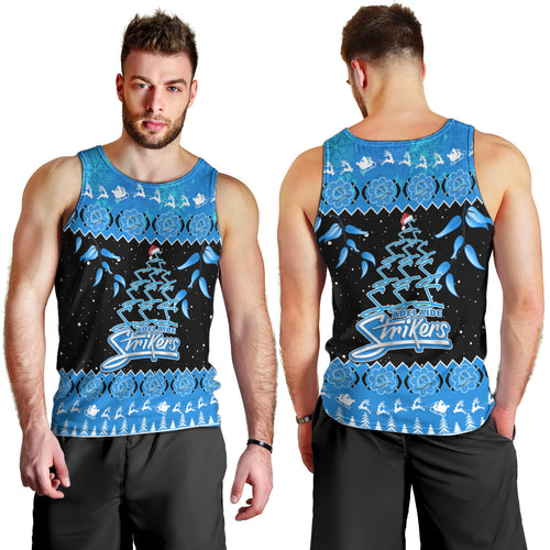 adelaide-strikers-cricket-christmas-men-tank-top-merry-xmas-2023-indigenous-art