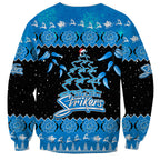 adelaide-strikers-cricket-christmas-sweatshirt-merry-xmas-2023-indigenous-art
