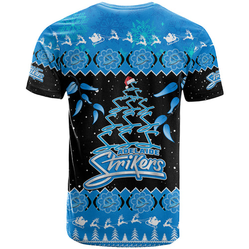 adelaide-strikers-cricket-christmas-t-shirt-merry-xmas-2023-indigenous-art