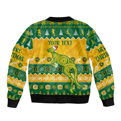 personalised-australia-soccer-christmas-bomber-jacket-all-i-want-for-xmas-is-matildas