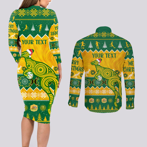 personalised-australia-soccer-christmas-couples-matching-long-sleeve-bodycon-dress-and-long-sleeve-button-shirt-all-i-want-for-xmas-is-matildas