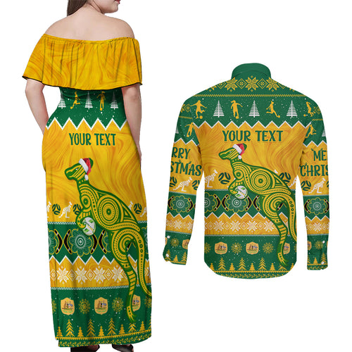 personalised-australia-soccer-christmas-couples-matching-off-shoulder-maxi-dress-and-long-sleeve-button-shirt-all-i-want-for-xmas-is-matildas