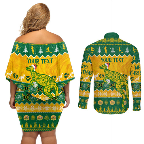 personalised-australia-soccer-christmas-couples-matching-off-shoulder-short-dress-and-long-sleeve-button-shirt-all-i-want-for-xmas-is-matildas