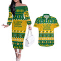 personalised-australia-soccer-christmas-couples-matching-off-the-shoulder-long-sleeve-dress-and-hawaiian-shirt-all-i-want-for-xmas-is-matildas