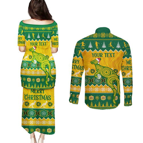 personalised-australia-soccer-christmas-couples-matching-puletasi-dress-and-long-sleeve-button-shirt-all-i-want-for-xmas-is-matildas