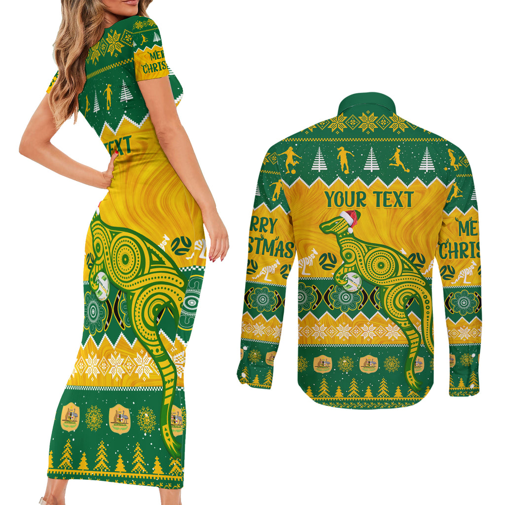 personalised-australia-soccer-christmas-couples-matching-short-sleeve-bodycon-dress-and-long-sleeve-button-shirt-all-i-want-for-xmas-is-matildas