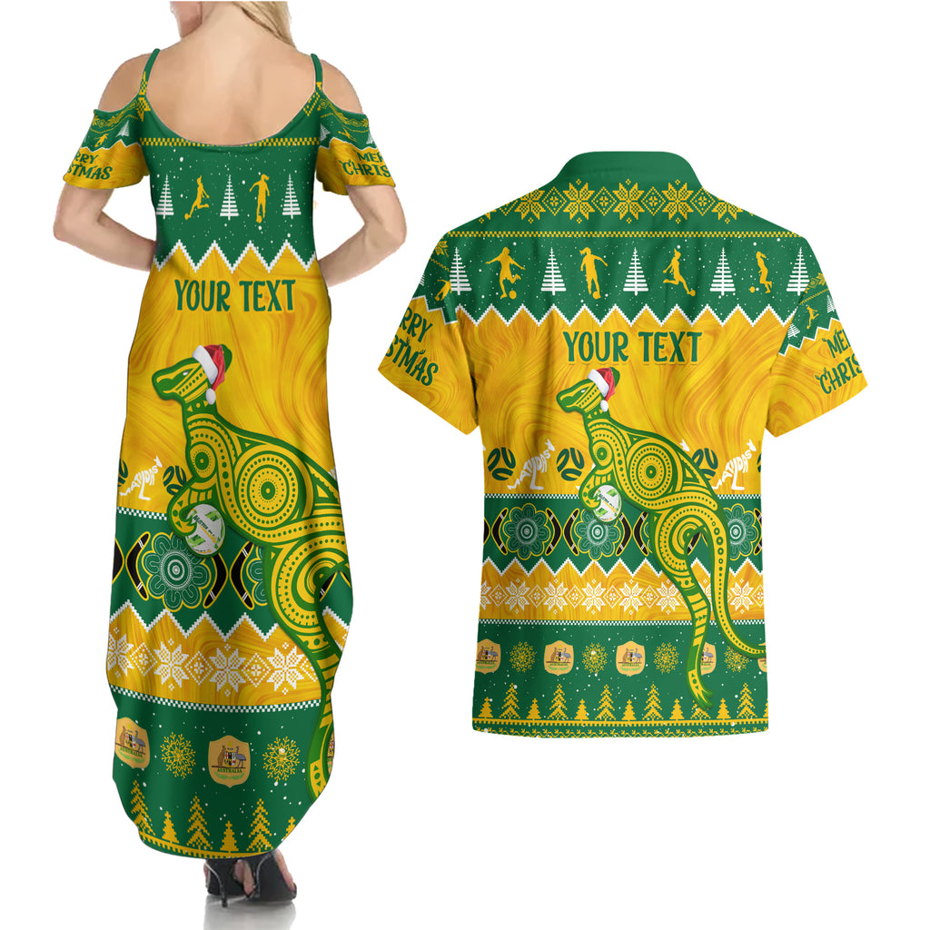 personalised-australia-soccer-christmas-couples-matching-summer-maxi-dress-and-hawaiian-shirt-all-i-want-for-xmas-is-matildas