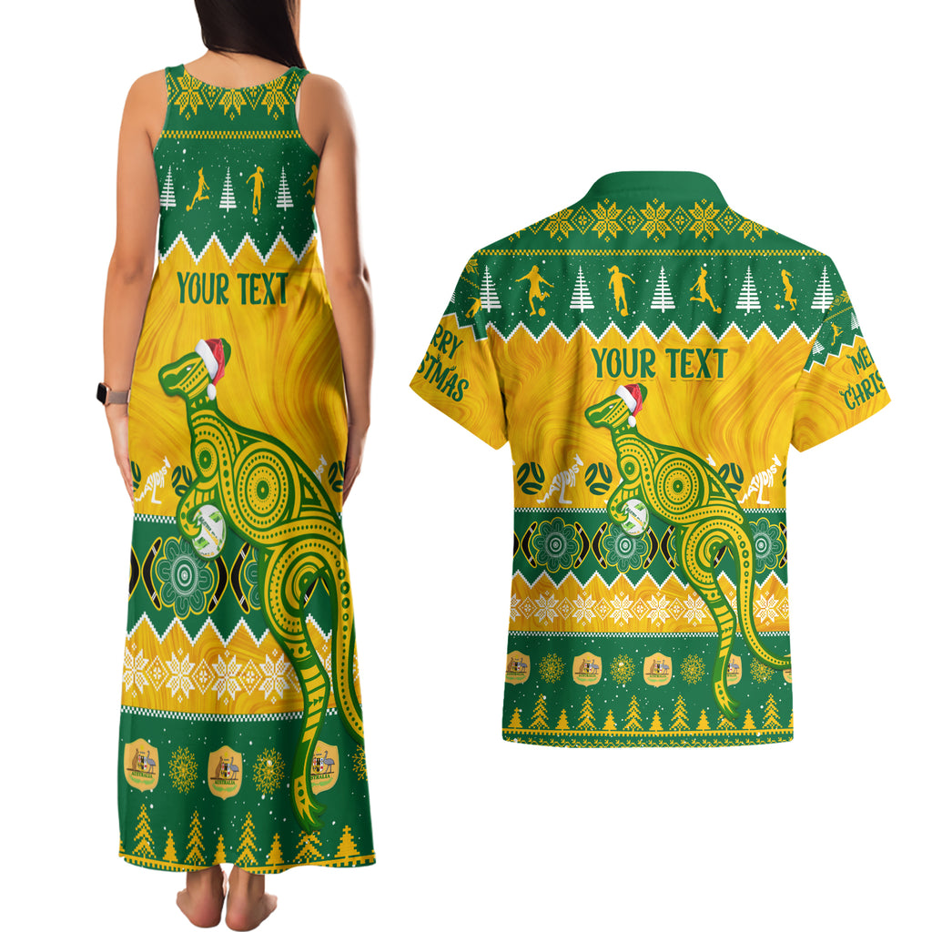 personalised-australia-soccer-christmas-couples-matching-tank-maxi-dress-and-hawaiian-shirt-all-i-want-for-xmas-is-matildas