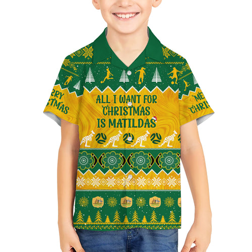 personalised-australia-soccer-christmas-hawaiian-shirt-all-i-want-for-xmas-is-matildas