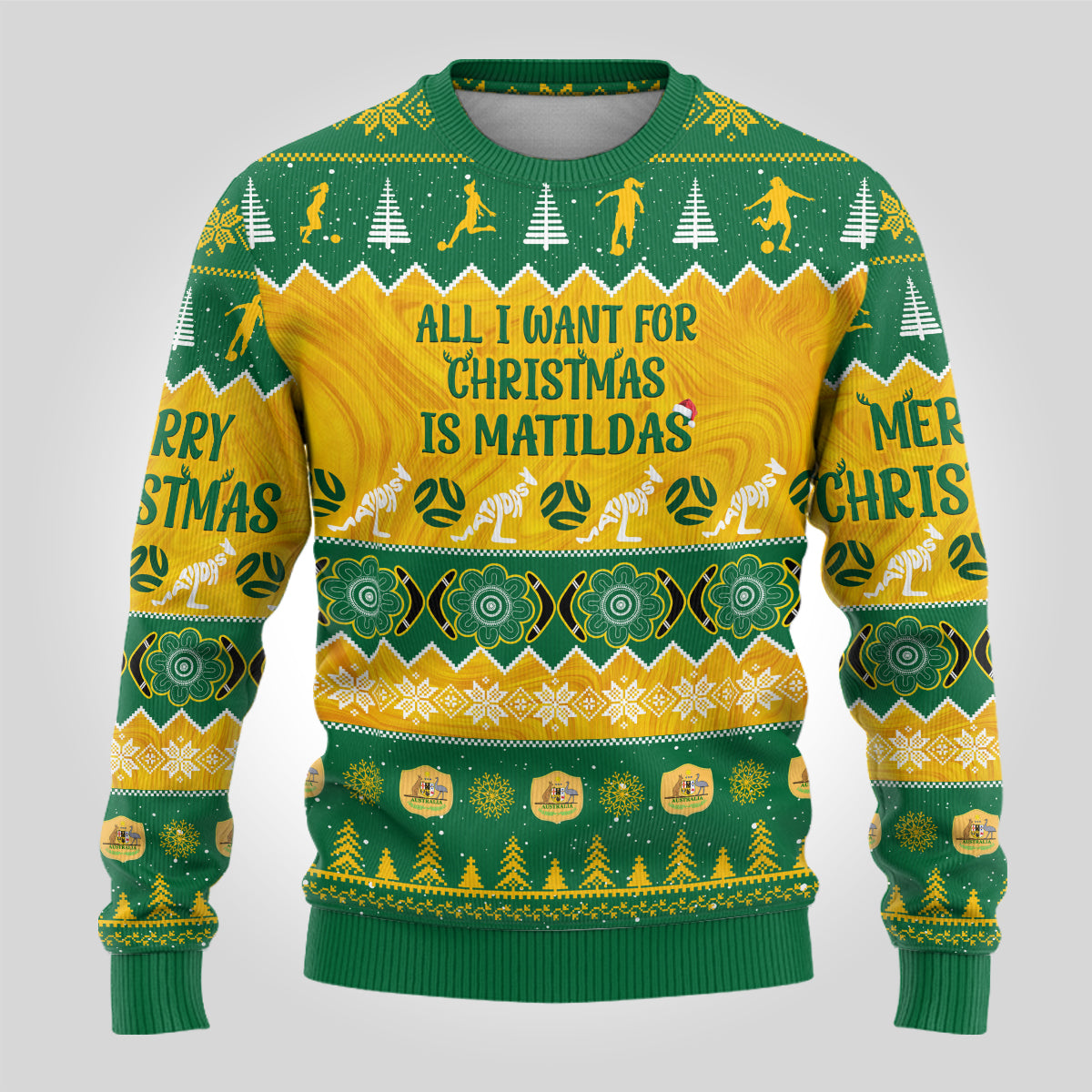 personalised-australia-soccer-christmas-ugly-christmas-sweater-all-i-want-for-xmas-is-matildas