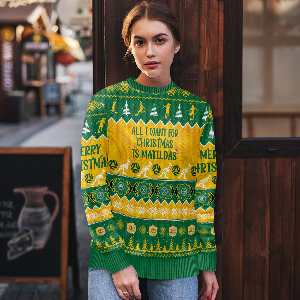 personalised-australia-soccer-christmas-ugly-christmas-sweater-all-i-want-for-xmas-is-matildas