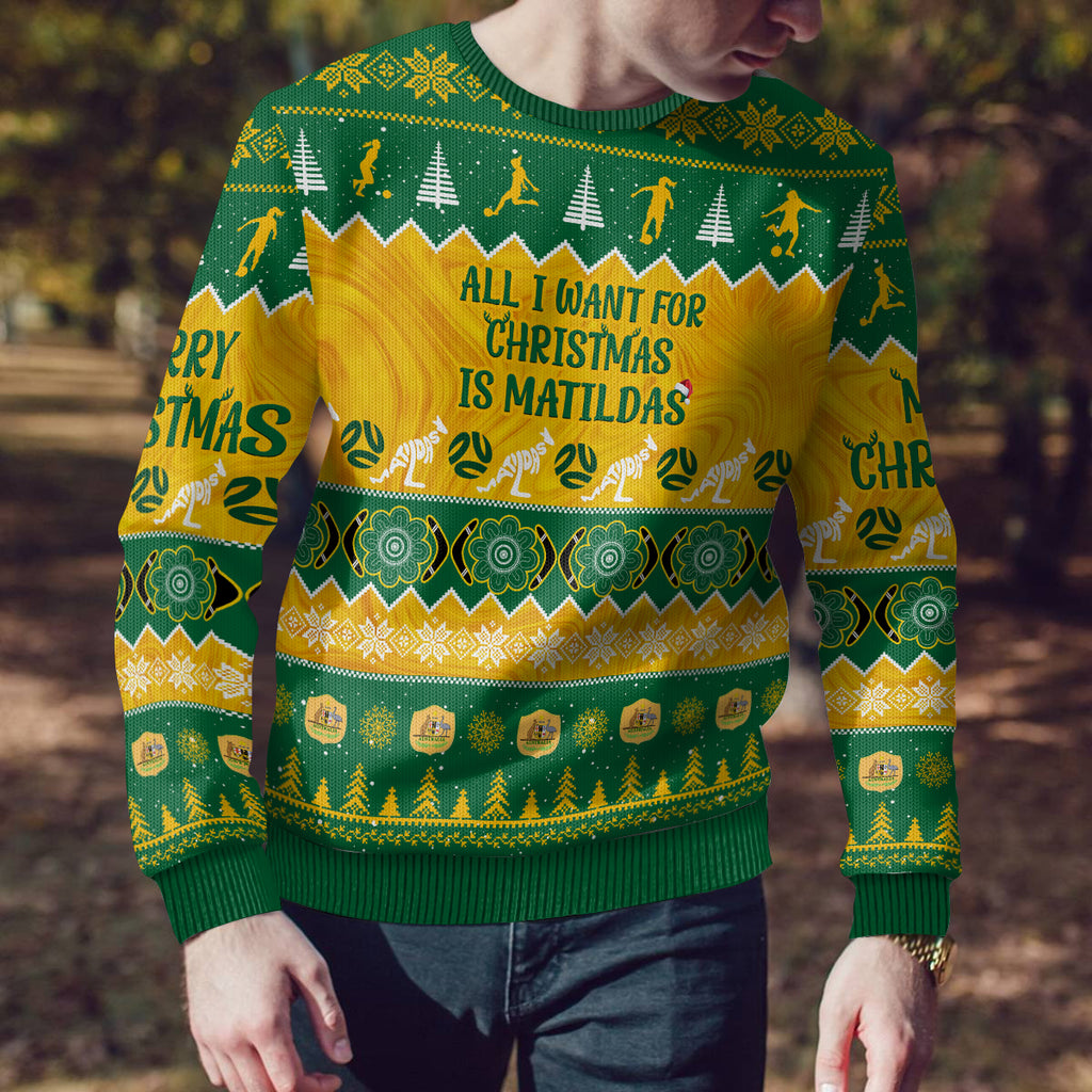 personalised-australia-soccer-christmas-ugly-christmas-sweater-all-i-want-for-xmas-is-matildas