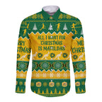 personalised-australia-soccer-christmas-long-sleeve-button-shirt-all-i-want-for-xmas-is-matildas