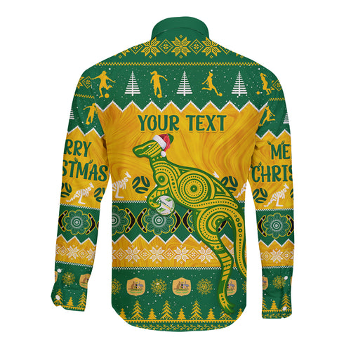 personalised-australia-soccer-christmas-long-sleeve-button-shirt-all-i-want-for-xmas-is-matildas